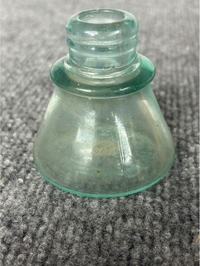 Antique Carters Ink Bottle Ice Blue Aqua